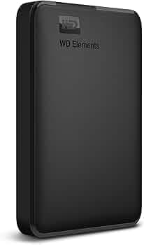 Western Digital WD 4TB Elements Portable Hard Disk Drive, USB 3.0, Compatible with PC, PS4 and Xbox, External HDD (WDBHDW0040BBK-EESN)