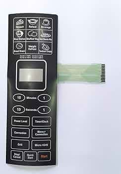 Able 25BC3 Microwave Oven Membrane Keypad