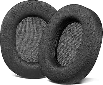 SOULWIT Earpads Replacement for SteelSeries Arctis 1/3/5/Arctis 7/7+/7P/7P+/7X/7X+/9/9X/Pro/Prime(Do Not Fit Any Arctis Nova) Headset, Ear Pads Cushions with High-Density Foam (Arctis MF Black)