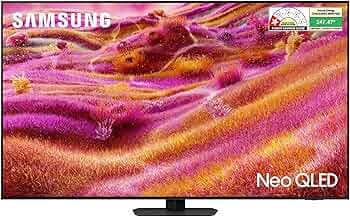 Samsung 138 cm (55 inches) 4K Ultra HD Mini-LED Neo-QLED Smart TV QA55QN90FAULXL
