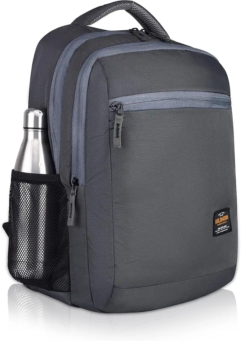 WildHorn 30L Laptop Backpack for Men/Women I Waterproof I Travel/Business/College Bookbags Fit 15.6 Inch Laptop