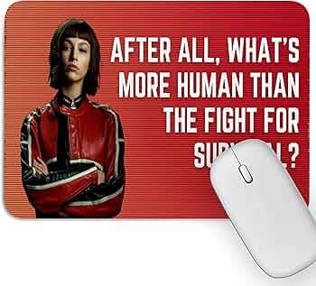 Artich Designer Gaming Mouse Pad for Office Laptop/Computer with Super Soft Non-Slip Rubber Base and Lycra Cloth Surface for Silky Touch Rectangle Money Heist (Tokyo Quotes Money Heist)