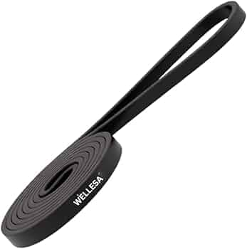 Wellesa Resistance Bands for Workout – Wellesa Heavy Resistance Band, Gym Resistance Bands for Exercise, Pull Up Assistance Loop Bands, Fitness Bands for Heavy Workout, Men & Women (15-30Kg Black)