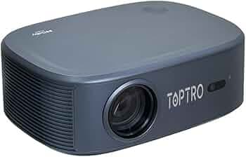 Dolby Digital Certified TOPTRO Q11 Max Projector 4K Ultra HD Support, 34000 Lumen (3000 ANSI) HDMI ARC, 1080p Native, Auto (Focus+Keystone) Android 12, 2G RAM 64G YouTube Hotstar Prime Net - Flix