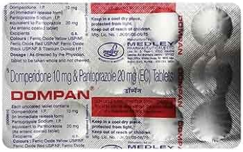 Dompan - Strip of 15 Tablets