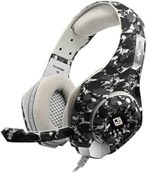 Cosmic Byte GS410 Headphones with Mic and for PS5, PS4, Xbox One, Laptop, PC, iPhone and Android Phones (Camo Black)