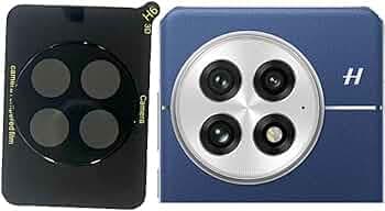 imluckies 3D Camera Lens Protector Full coverage Tempered Glass Compatible with Oneplus 13 (Black, Pack of 1)