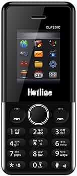 HOTLINE HC 56 Dual SIM Keypad Mobile Phone | 1.77” Display | Wireless FM | Digital Camera | Expandable Memory | LED Torch and 3000 mAH Long Battery Life