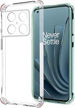 TheGiftKart Best Camera Protection Back Cover Case for OnePlus 10 Pro 5G | Ultra Clear Soft Case | Inbuilt Dust Plug & Anti-Slip Grip | Protective Back Case Cover for OnePlus 10 Pro (Transparent)