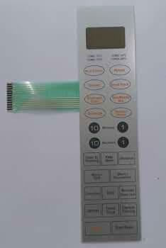 Able 30SC3 Microwave Oven Membrane Touch Keypad (Silver)