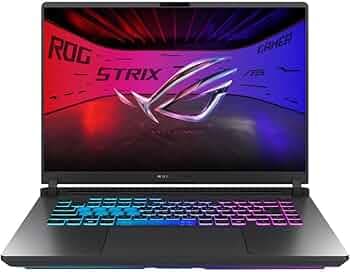 ASUS ROG Strix G16 (2025) Gaming Laptop, 16” 16:10 FHD+ 165Hz/3ms Display, NVIDIA® GeForce RTX™ 5060 Laptop GPU, Intel® Core™ i9 Processor 14900HX, 16GB DDR5-5600, 1TB PCIe SSD, Wi-Fi 7, Win 11 Home