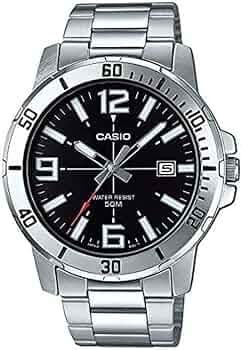 Casio Enticer Analog Black Dial Men's Watch - MTP-VD01D-1BVUDF (A1361)