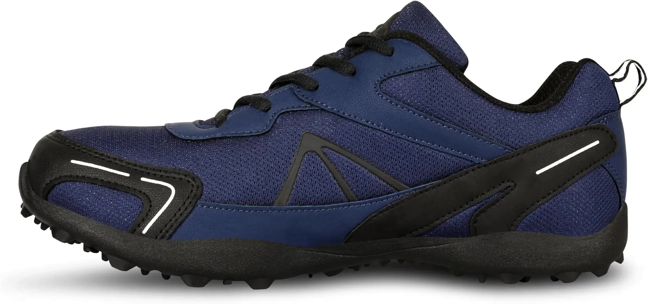 Nivia Men Marathon Running Shoe for Mens | Rubber Outsole with Breathable Mesh Upper with PVC Synthetic Leather | Die Cut N.R E.VA Sockliner | Ideal for Trail Running