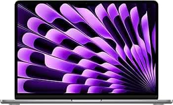 Apple 2024 MacBook Air (13-inch, Apple M3 chip with 8‑core CPU and 10‑core GPU, 24GB Unified Memory, 512GB) - Space Gray