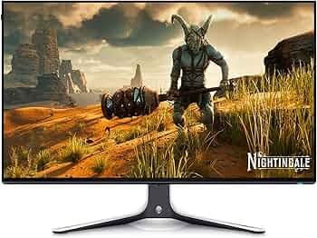 Alienware 27" (68.58 cm) Gaming Monitor-AW2723DF, QHD 2560 x 1440 (DPPort(OC): 280Hz, DP Port: 240Hz, HDMI: 144Hz), 2xHDMI, DP Port 1.4, USB 3.2 Gen 1, 3xUSB 3.2 Gen 1, Headphones, Audio line-Out