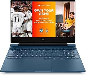 HP Victus Gaming, 12th Gen Intel Core i7-12650H, NVIDIA RTX 3050A, 16GB DDR4, 1TB SSD, 15.6-inch(39.6cm), 144Hz, 9MS, IPS, FHD Gaming Laptop, Backlit KB (Win 11, Office 21, Blue, 2.29kg) fa1389TX