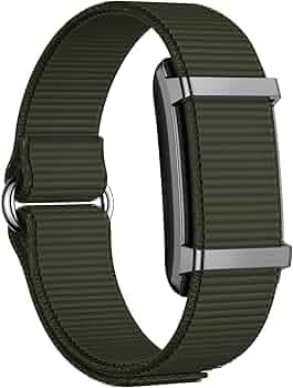 Premium Metal Fitness Band – 45 Days Battery Life, Advanced Health Monitoring (Heart Rate, SpO2, HRV & Body Temp), Sleep Tracking, AI Health Insights & Smart Notifications (Green)