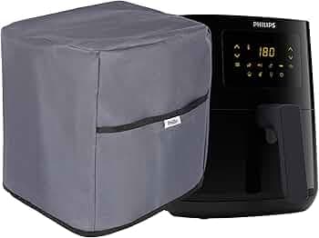 Air Fryer Accessories Dust and Waterproof Air Fryer Dust Cover Washable for Phillips 9252/90 Airfryer - Grey