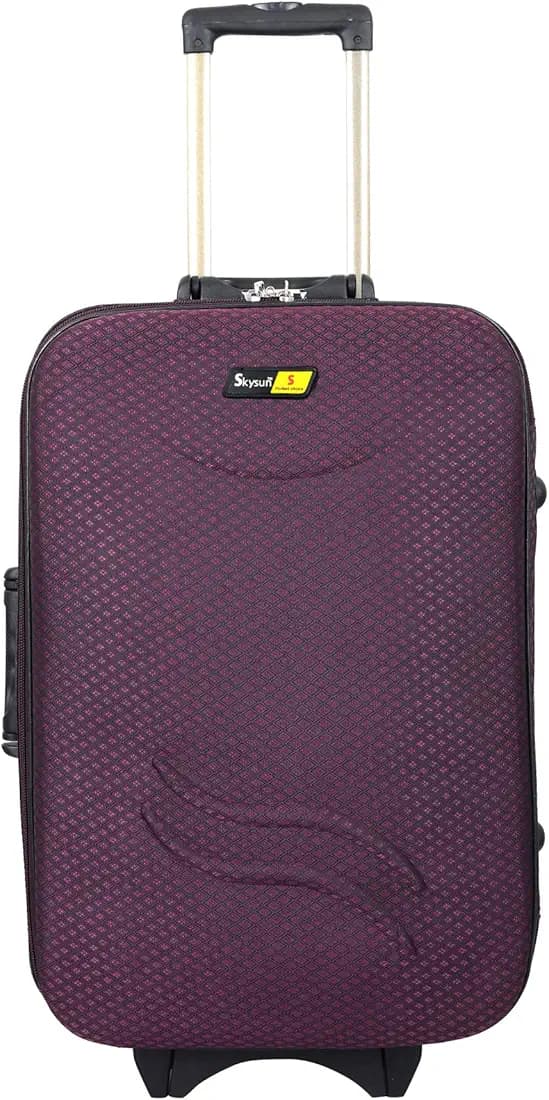 Travel Suitcase 20 Inch Trolley Bag/Suitcase Bag with 2 Wheels-Purple